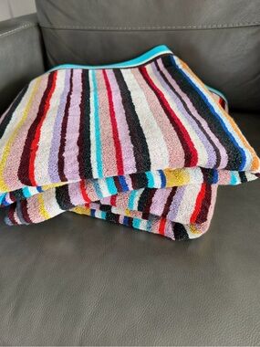 Missoni Chandler Metallic Stripe Towel
